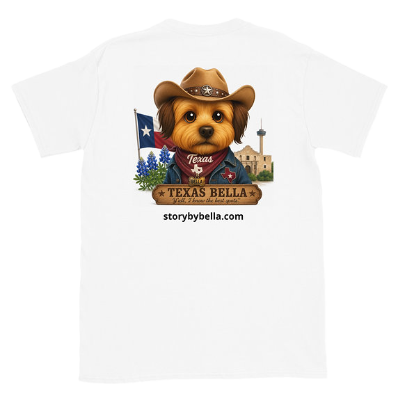 Texas Bella T-Shirt Back